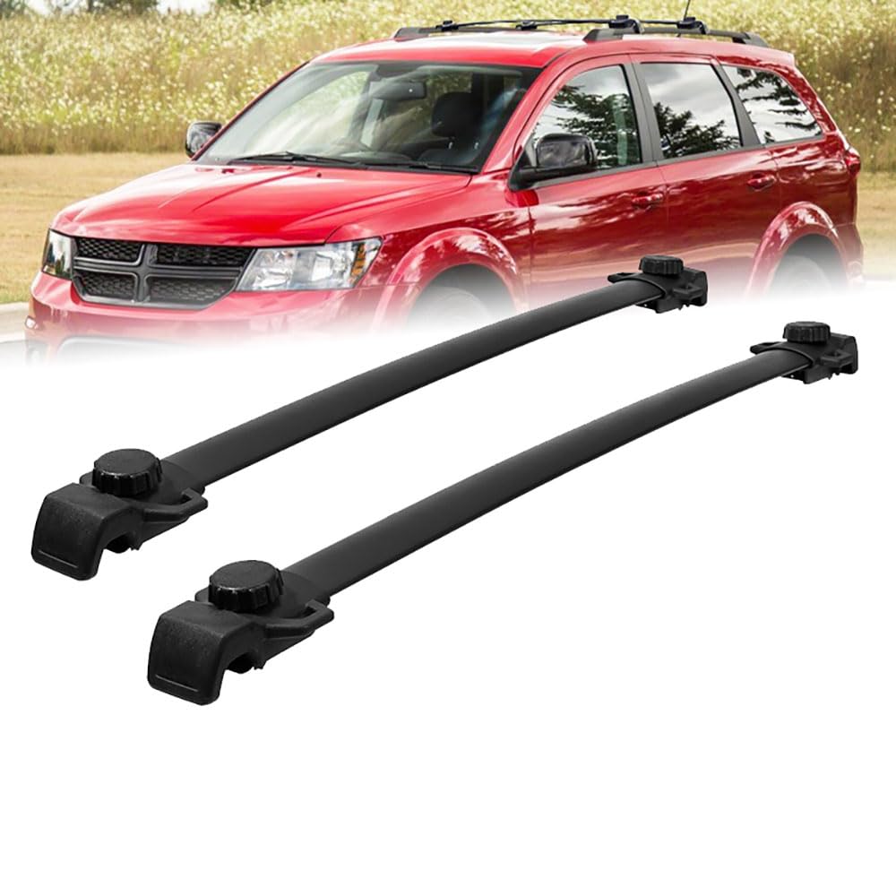 Aluminium-Dachträger für Dodge Journey 2009-2022, Dachträger-Querträger, Autozubehör von BNMJY