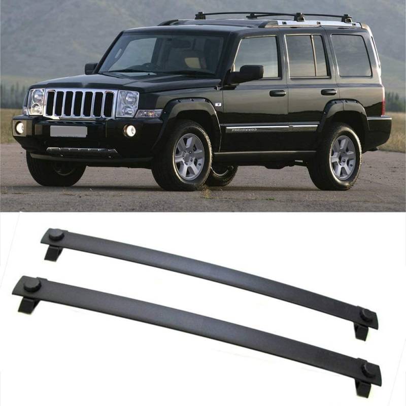 Aluminium-Dachträger für Jeep Commander 2006–2010, Dachträger-Querträger, Autozubehör von BNMJY