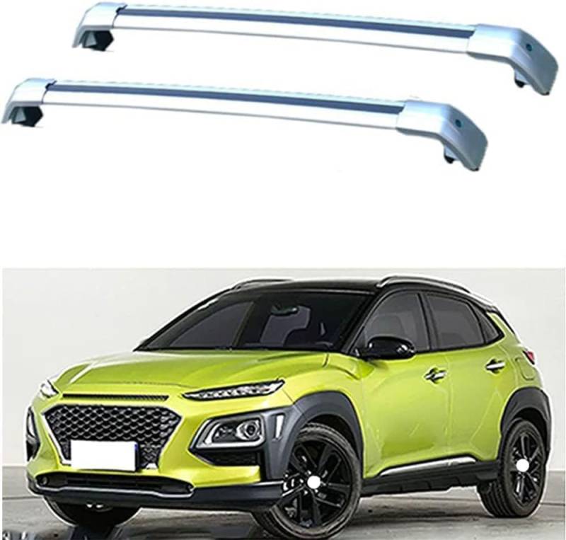 Auto-Dachträger für Hyundai Encino SUV 2017–2022, Aluminium-Anti-Rost-Querstange, Ersatzteile für Dachgepäck, B von BNMJY