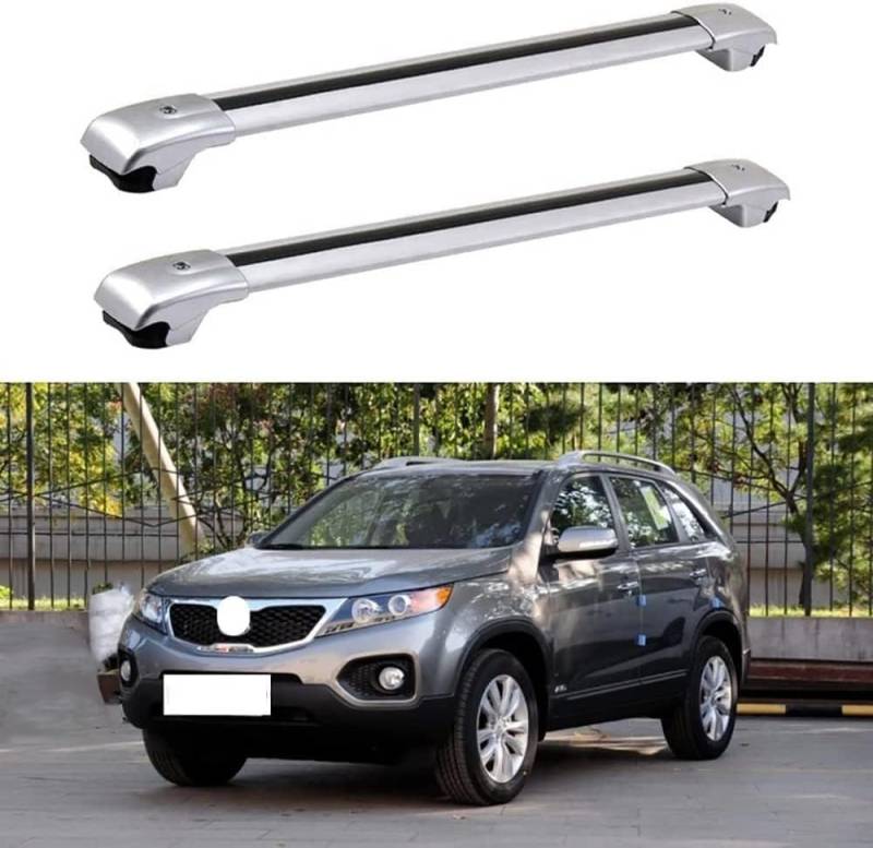 Auto-Dachträger für Kia Sorento R SUV 2010–2014, Aluminium-Anti-Rost-Querstange, Ersatzteile für Dachgepäck von BNMJY