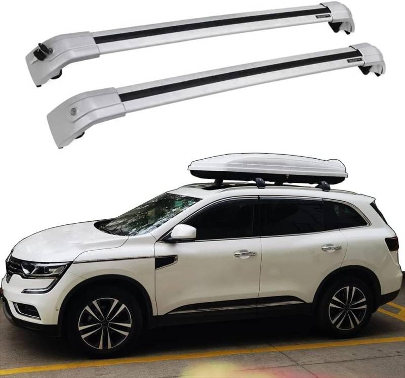 Auto-Dachträger für Renault Koleos 2008–2022, Aluminium-Anti-Rost-Querstange, Ersatzteile für Dachgepäck, C von BNMJY