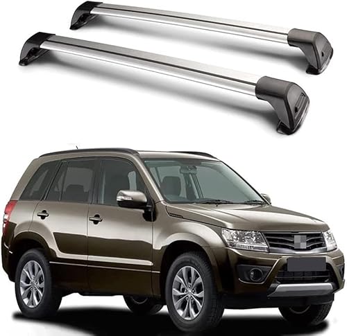 Auto-Dachträger für Suzuki Grand Nomade SUV 2017, Aluminium-Rostschutz-Querträger, Dachgepäck-Ersatzteile von BNMJY