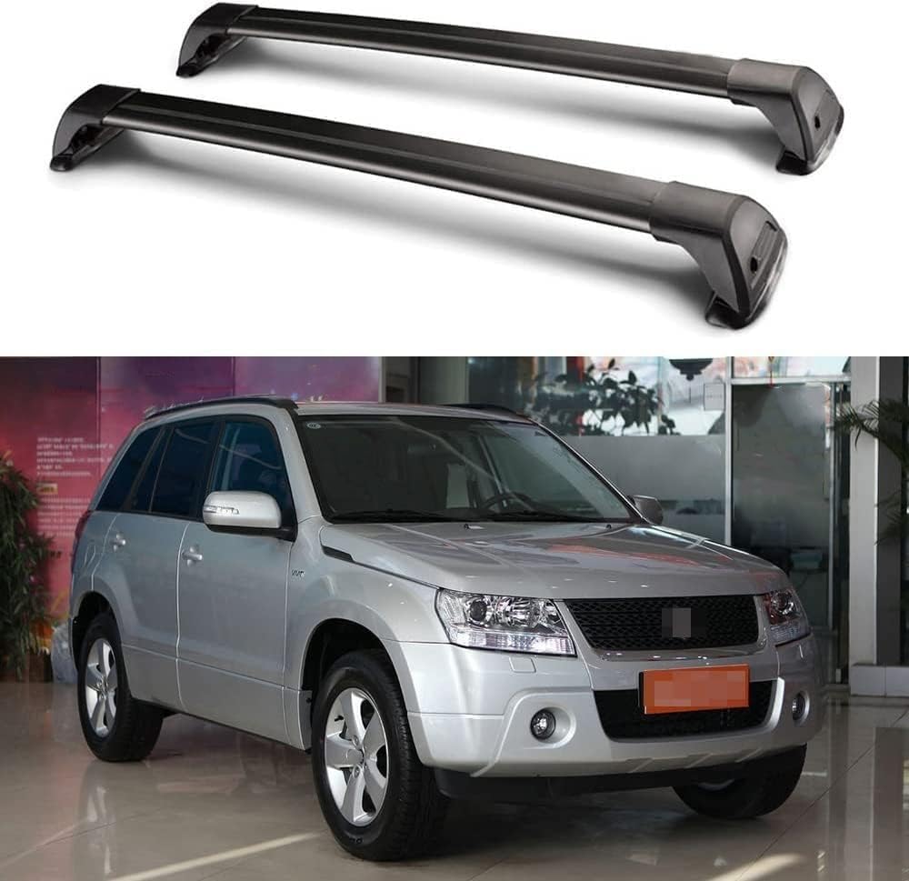 Auto-Dachträger für Suzuki Grand Vitara 2005–2020, Aluminium-Anti-Rost-Querstange, Ersatzteile für Dachgepäck, A von BNMJY