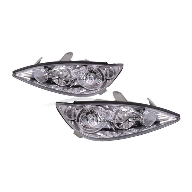 2pcs Front Bumper Headlight Headlamp Head Light Head Lamp Assembly Compatible With Camry 2005 2006 ACV30 MCV30 von BOABEODVB