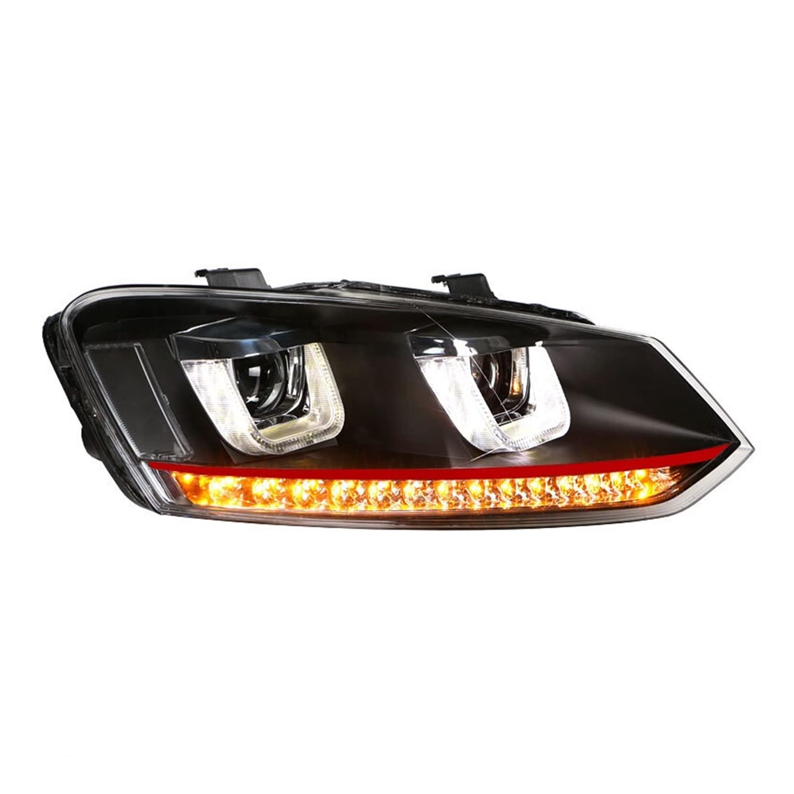 Car Headlights, Compatible With POLO Models 11-15 von BOABEODVB