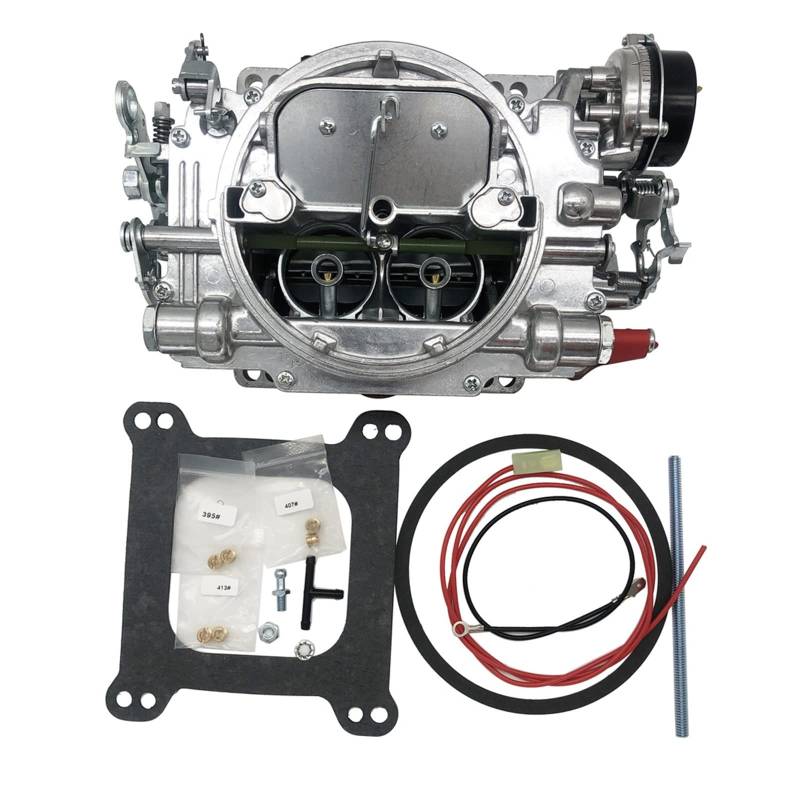 Carburetor 1409 Compatible With Edelbrock 1409 600 CFM Square Bore 4-Barrel Air Valve Secondary Electric Choke Carburetor von BOABEODVB