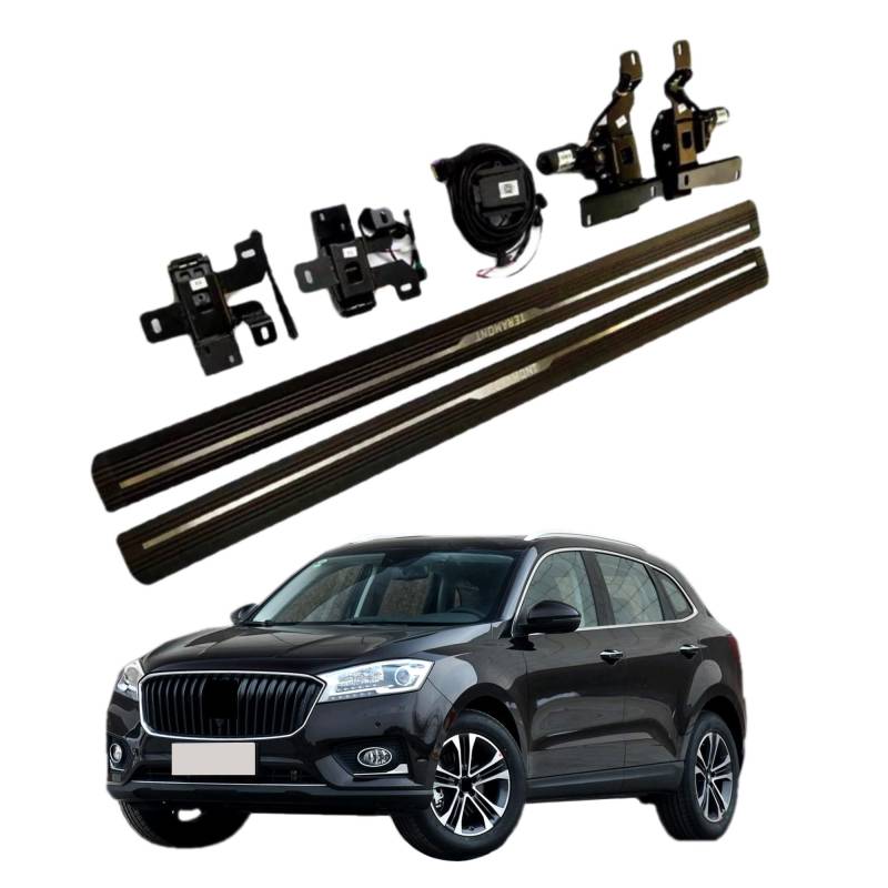 Elektrische Seitenplatte Automatisches Fußbrett Powerstep Automatisches Pedal kompatibel mit BORGWARD BX7 2016 2017 2018 2019 2020 2021 2022 von BOABEODVB