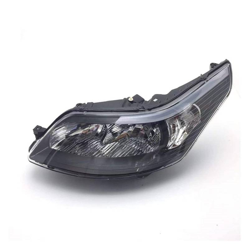 Front Bumper Headlight Headlamp Head Light Head Lamp Assembly Compatible With C4 I Restyling C-Quatre 2008 2009 2010 2011(Black,Right side) von BOABEODVB