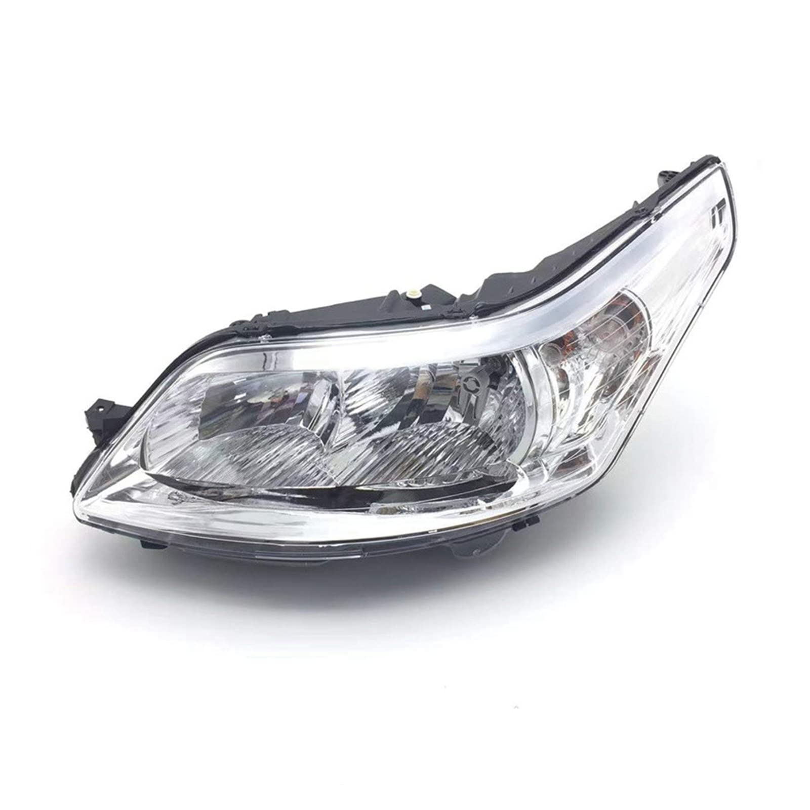 Front Bumper Headlight Headlamp Head Light Head Lamp Assembly Compatible With C4 I Restyling C-Quatre 2008 2009 2010 2011(White,Right side) von BOABEODVB