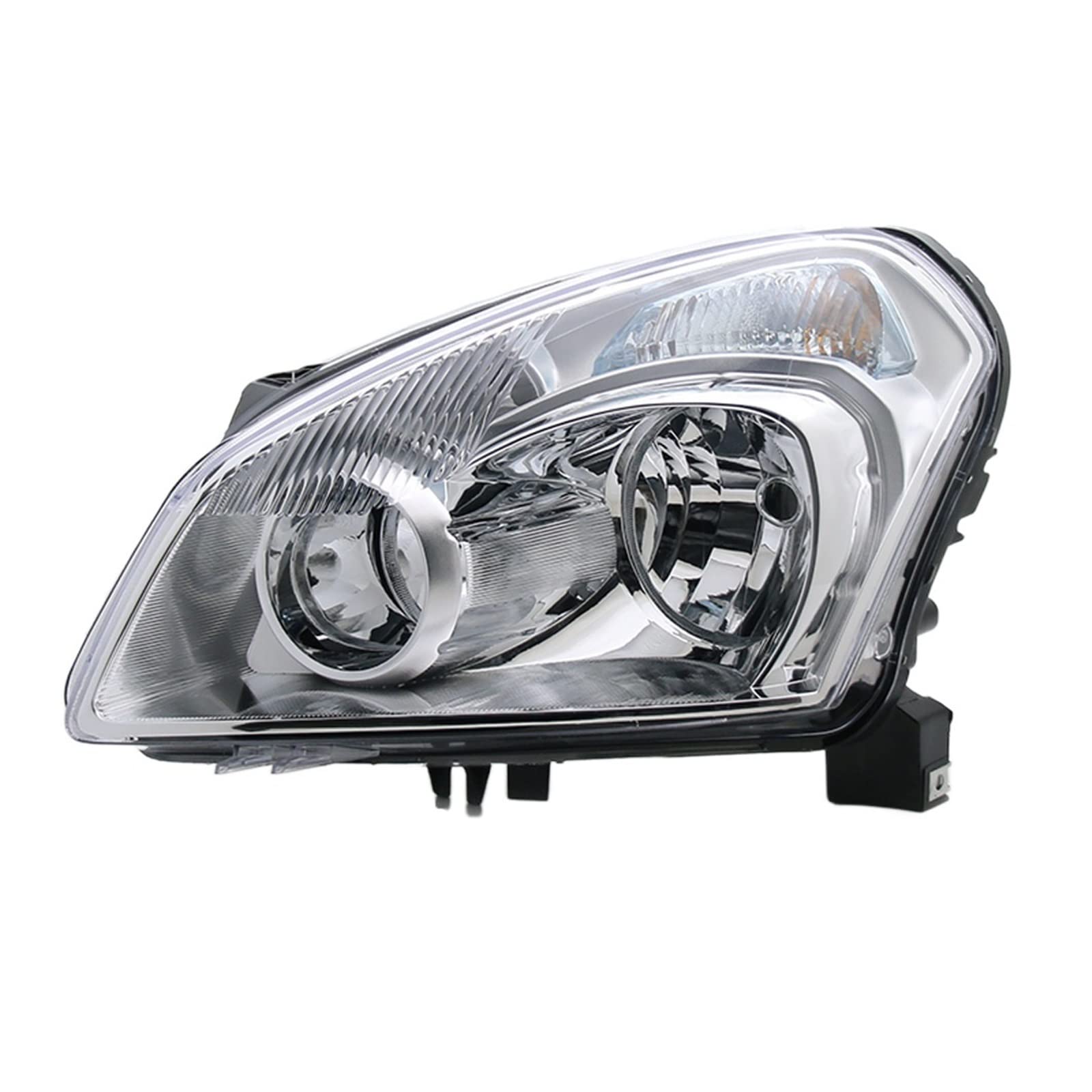 Front Bumper Headlight Headlamp Head Light Head Lamp Assembly Compatible With Qashqai 2008 2009 2010 2011 2012 2013 2014(Left side) von BOABEODVB