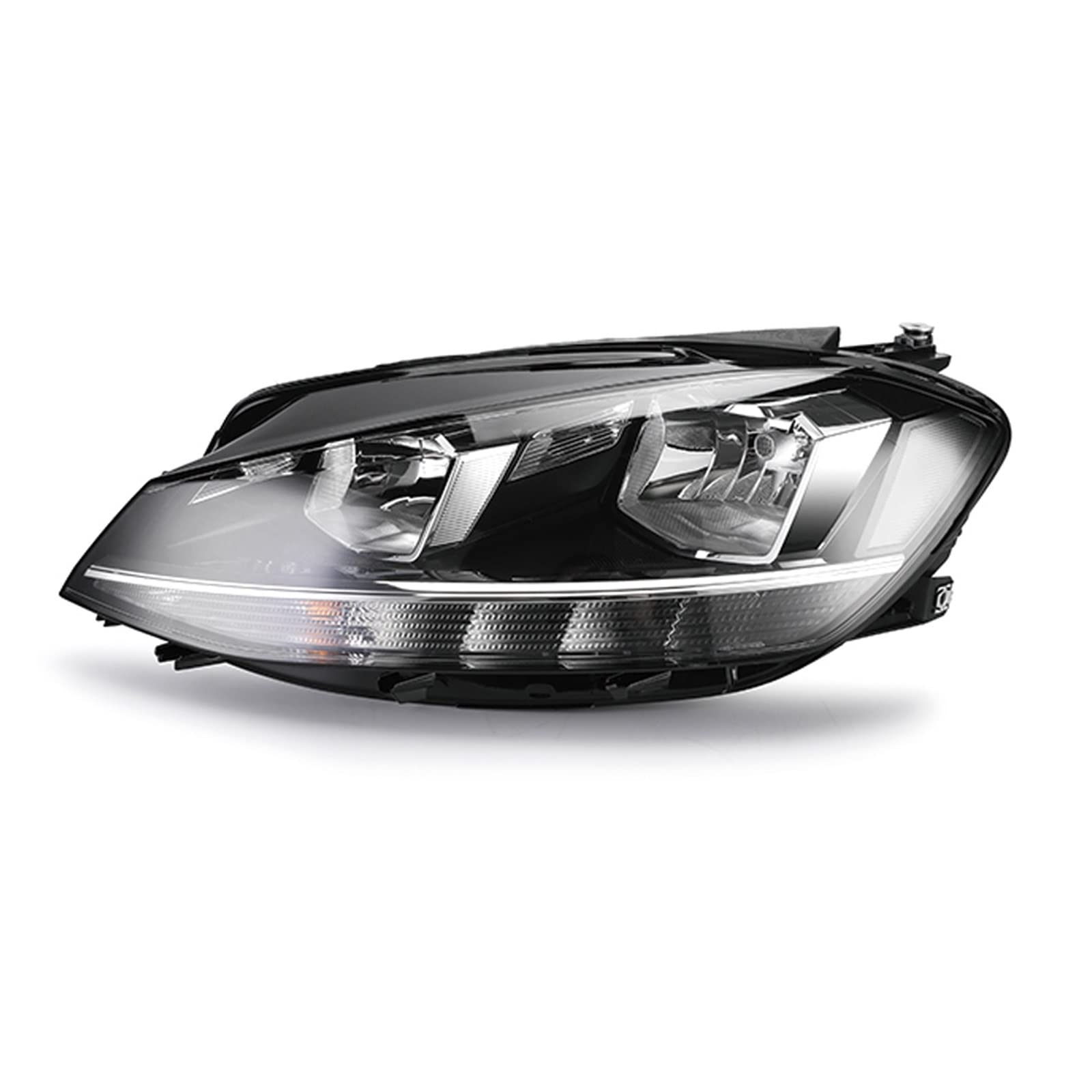 Front Bumper Headlight Headlamp Head Light Head Lamp Assembly Compatible With VW Golf 7.5 2018 2019 2020(Left side) von BOABEODVB