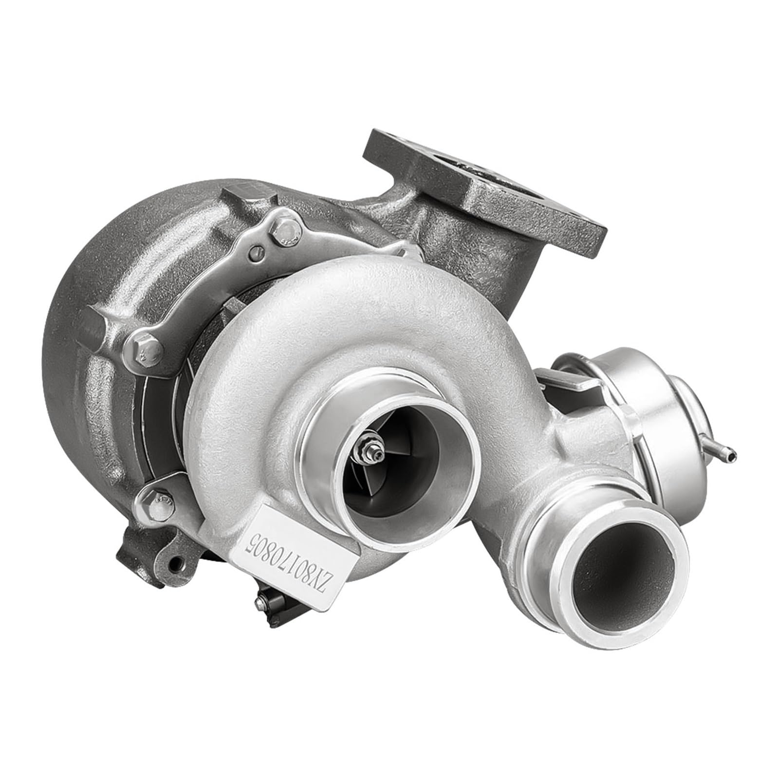 Turbo Turbolader kompatibel mit VW Crafter 2,5TDi BJL BJM 100kW 120KW 136PS 163PS 076145701HX 076145701L 076145701LV von BOABEODVB