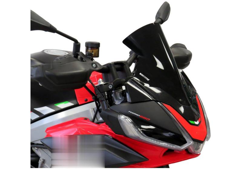 BODYSTYLE Racing Cockpitscheibe kompatibel mit APRILIA Tuono 660/Factory KS/KV 659 ccm Bj. 2021-2023 von BODYSTYLE