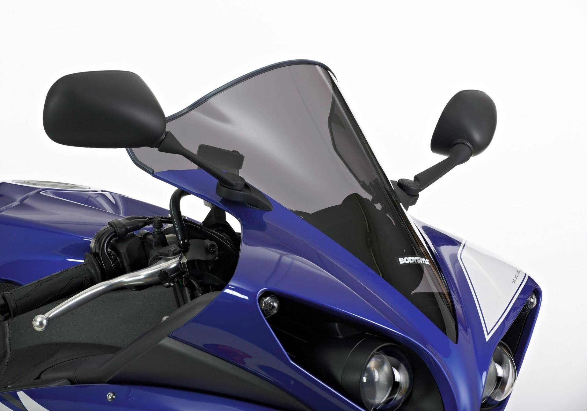 BODYSTYLE Racing Cockpitscheibe kompatibel mit Yamaha YZF-R1 RN22 998 CCM Bj. 2009-2014 von BODYSTYLE