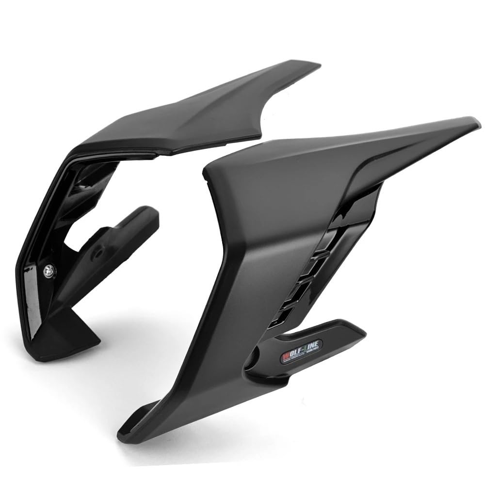 Aerodynamische Winglets Für Motorräder Motorrad Vorderseite Spoiler Winglet Seite Spoiler Air Deflektor Flügel Für H&ONDA CB650R 2019 2020 2021 2022 2023(2) von BOEYDSE88