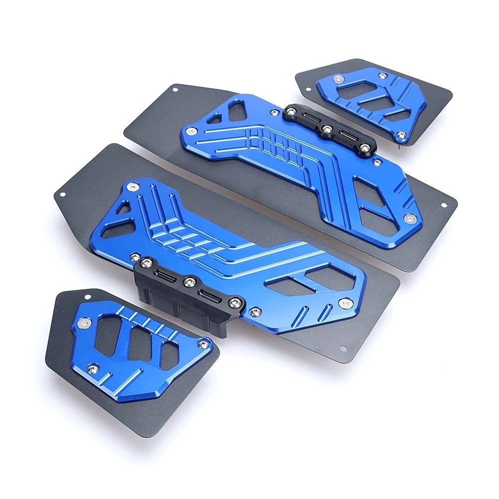 BOEYDSE88 Motorrad-Fußrasten Für H&ONDA ADV 350 ADV-350 ADV350 2022 2023 Motorrad Fußstütze Fuß Rest Pads Pedal Platte Bord Pedale(Blue) von BOEYDSE88