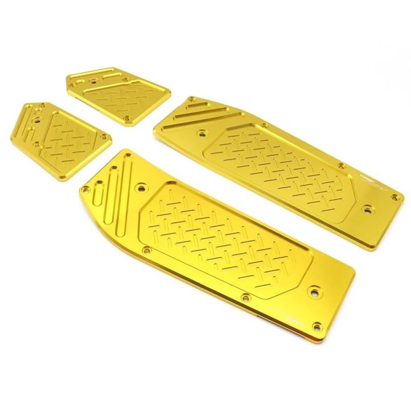 BOEYDSE88 Motorrad-Fußrasten Für H&ONDA ADV350 ADV 350 350 ADV 350adv 2021 2022 2023 Motorrad Pedal Fuß Pad Anti Slip Fuß Pedal Zubehör(Gold) von BOEYDSE88