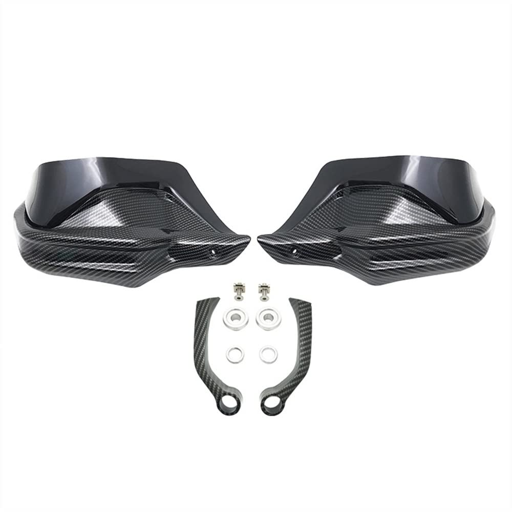 BOEYDSE88 Motorrad Handschutz 2023 F900XR F900R Motorrad Carbon Handschutz Schild Hand Schutzfolie Windschutzscheibe Für B&MW F900 RF 900XR 2019 2020 2021 2022(Carbon Black4) von BOEYDSE88