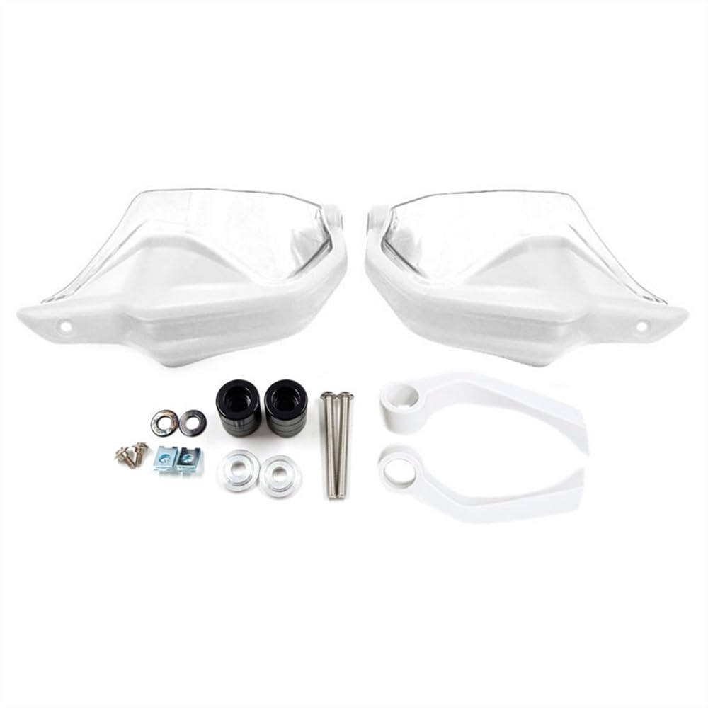 BOEYDSE88 Motorrad Handschutz Für B&MW C400X C400 X 2019 2020 Motorrad Handschutz Kupplung Hebel Protector Schild C 400X Hand Guards Windschutzscheibe Zubehör(White62) von BOEYDSE88