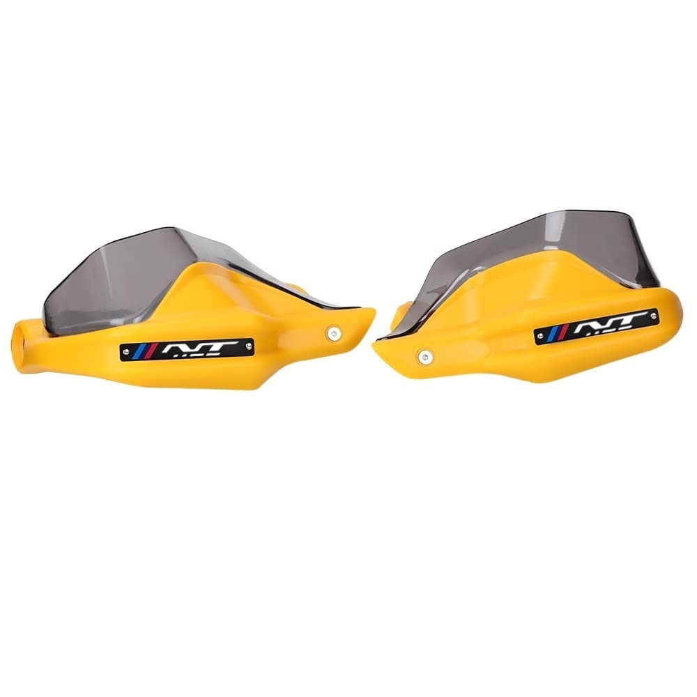 BOEYDSE88 Motorrad Handschutz Für H&ONDA NT1100 Nt1100 Nt 1100 2022-2023 Handschutz Motorrad NT1100 Handprotektoren Lenker Wachen Windschutzscheibe(Yellow4) von BOEYDSE88