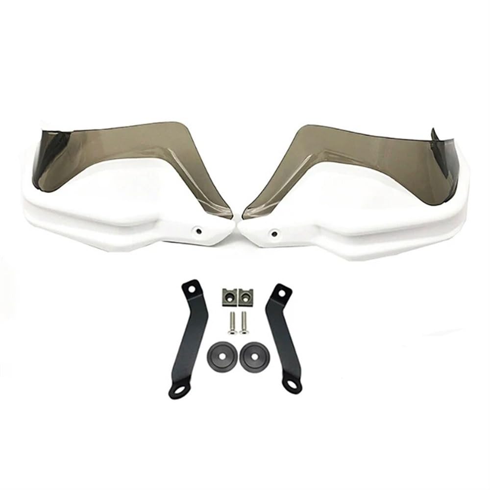 BOEYDSE88 Motorrad Handschutz Für HON&DA NC750X DCT NC750S NC700X NC 750 X 2013-2023 Motorrad Carbon Handprotektoren Schild Guards Windschutzscheibe Hand Wind Schutz(White Green14) von BOEYDSE88