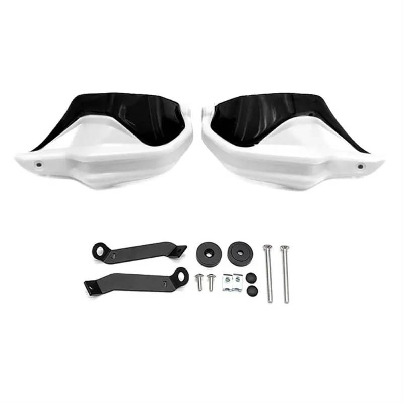 BOEYDSE88 Motorrad Handschutz Motorrad Handschutz Handschutz Windschutz Handschutz Abdeckung Für Ho&nda CB 500X C B500 X NC750X NC750 X 2013-2021(White17) von BOEYDSE88