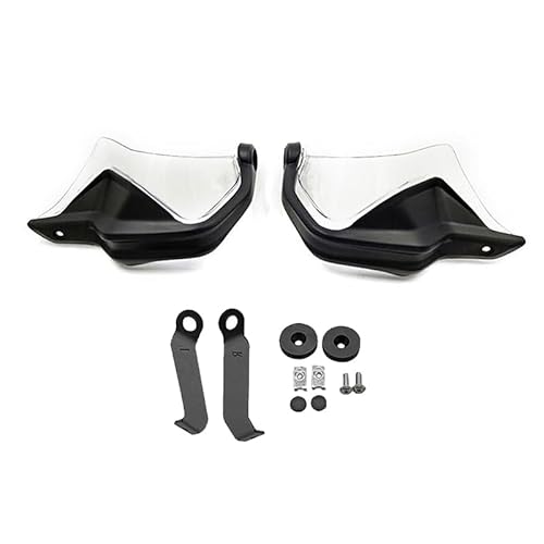 BOEYDSE88 Motorrad Handschutz Motorrad Lenker Handschutz Für H&ONDA Integra750 NC750D Integra 750 NC750 NC 750 D Schild Hand Schutzfolie Windschutzscheibe(Black7) von BOEYDSE88