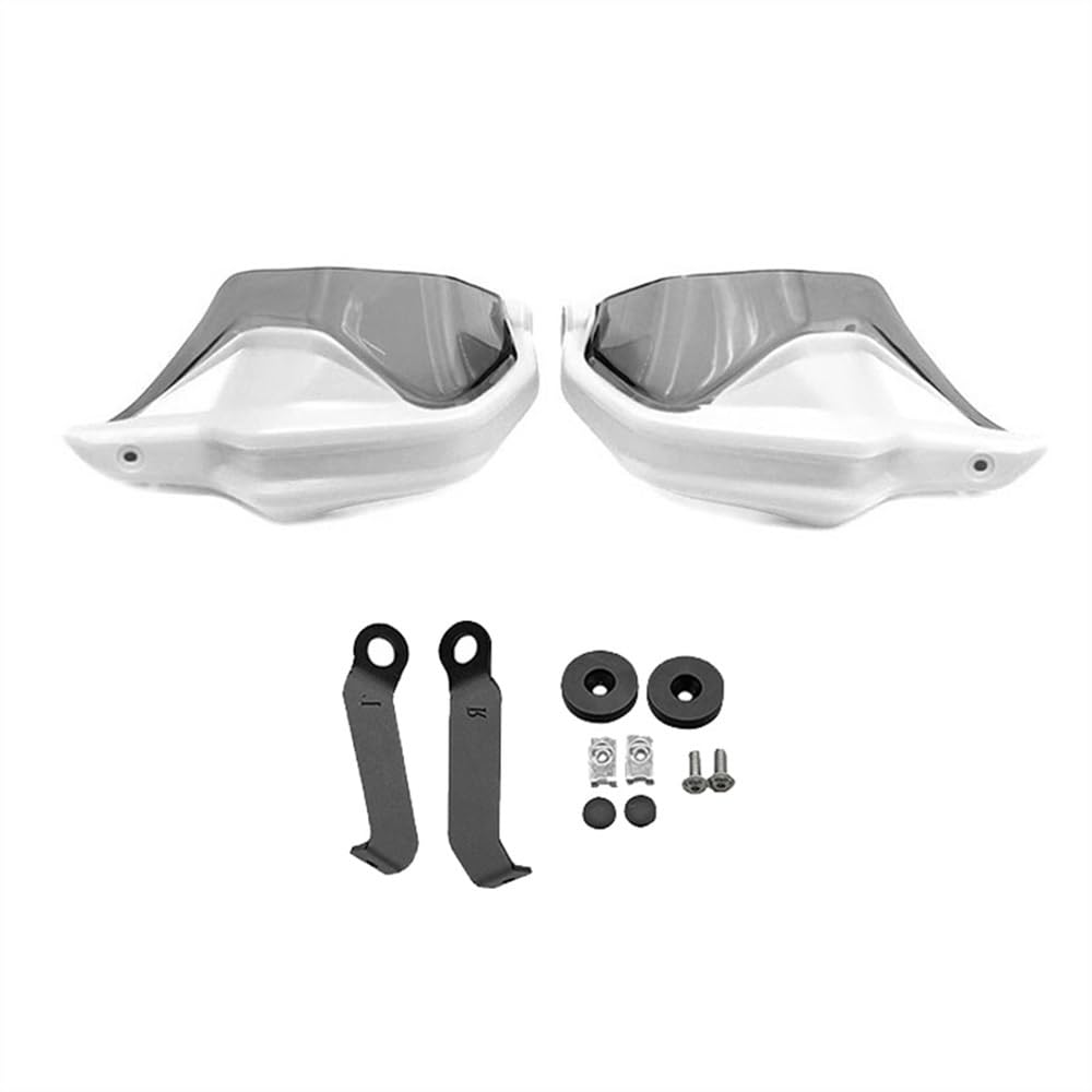 BOEYDSE88 Motorrad Handschutz Motorrad Lenker Handschutz Für H&ONDA Integra750 NC750D Integra 750 NC750 NC 750 D Schild Hand Schutzfolie Windschutzscheibe(White5) von BOEYDSE88