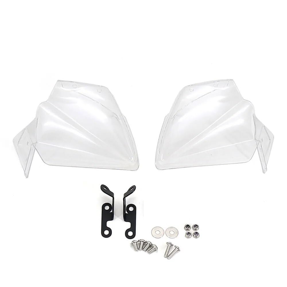 BOEYDSE88 Motorrad Handschutz Motorrad-Windschutzscheiben-Handprotektoren Vorne Windabweiser Panels Schutzschildabdeckung Für H&onda NSS350 2021 2022(White33) von BOEYDSE88