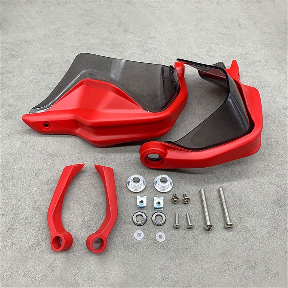 BOEYDSE88 Motorrad Handschutz Motorrad Zubehör Windschutzscheibe Für B&MW S1000XR S1000 XR 2016 2017 2018 2019 2020 2021 Handschutz Hand Schild Schutz(Red78) von BOEYDSE88