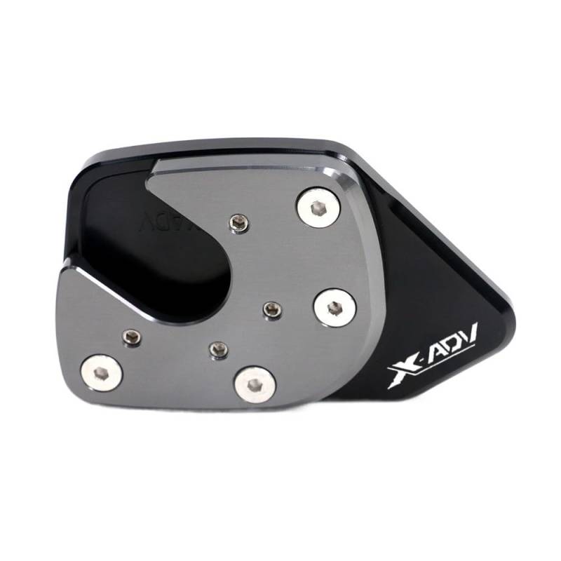 BOEYDSE88 Motorrad-Seitenständerpolster Für H&ONDA XADV X-ADV 750 2014-2023 X ADV Motorrad Zubehör Fuß Seite Stehen Pad Platte Kickstand Enlarger Unterstützung Verlängerung(14-20 titanum) von BOEYDSE88