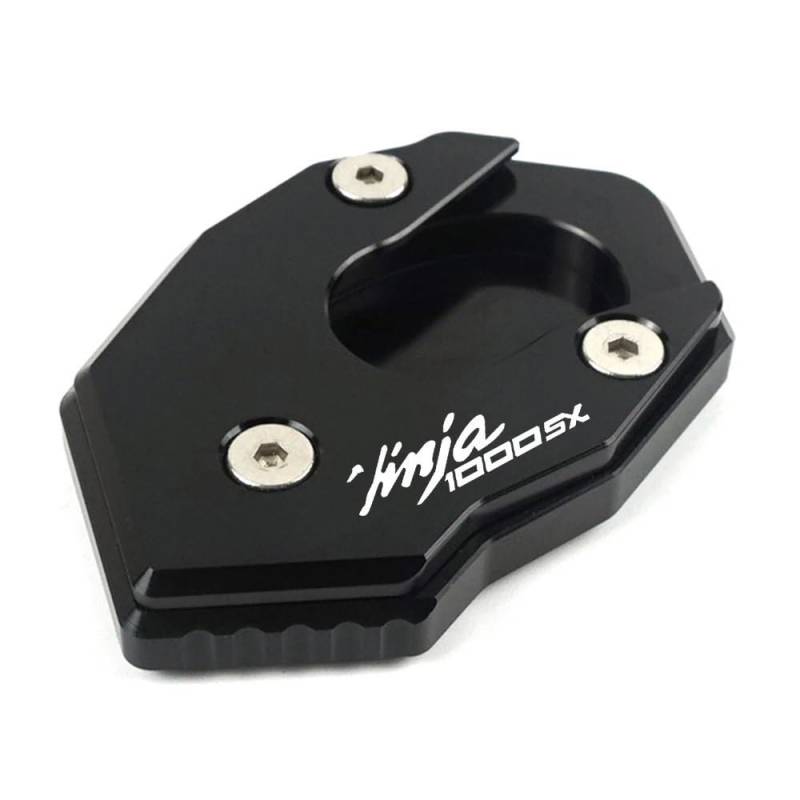 BOEYDSE88 Motorrad-Seitenständerpolster Für Ka&wa&saki Ninja 1000 SX 1000SX Ninja1000sx 2020 2021 2022 Motorrad Kickstand Verlängerung Platte Seite Stehen Enlarger Pad(1) von BOEYDSE88