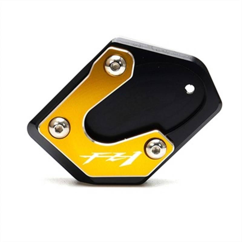 BOEYDSE88 Motorrad-Seitenständerpolster Für Y&AMAHA FZ1 FZ 1 2006-2015 FZ6 FZ6R FZ6-S2 2004-2009 Zubehör Motorrad Aluminium Kickstand Fuß seitenständer Verlängerung Pad(2) von BOEYDSE88