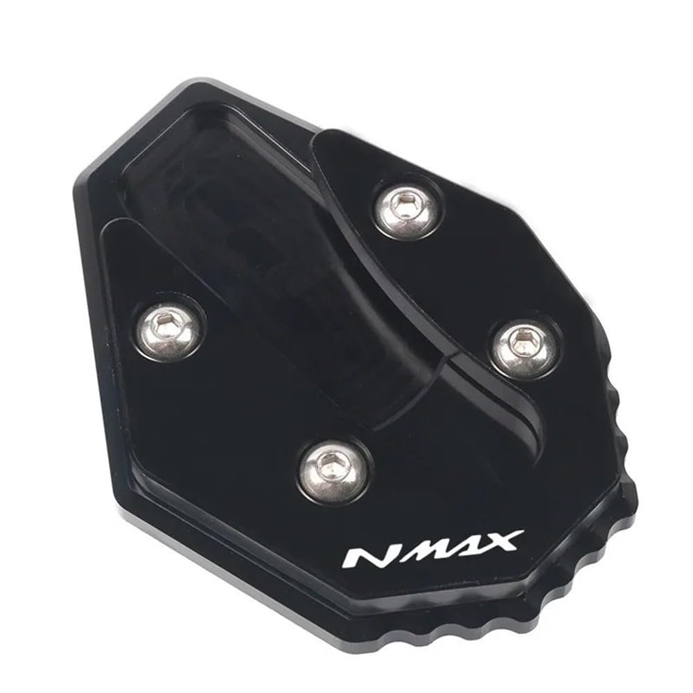 BOEYDSE88 Motorrad-Seitenständerpolster Für Y&AMAHA NMAX155 NMAX125 N-MAX155 NMAX N-MAX 155 125 2020-2023 Motorrad CNC Kickstand Seitenständer Ständer Verlängerung Enlarger Pad(3) von BOEYDSE88