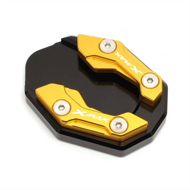 BOEYDSE88 Motorrad-Seitenständerpolster Für Y&AMAHA XAMX300 Xmax 300 X-MAX 350 2015-2021 2020 2019 Motorrad Kickstand Seitenständer Vergrößern Fußverlängerung Pad(40) von BOEYDSE88