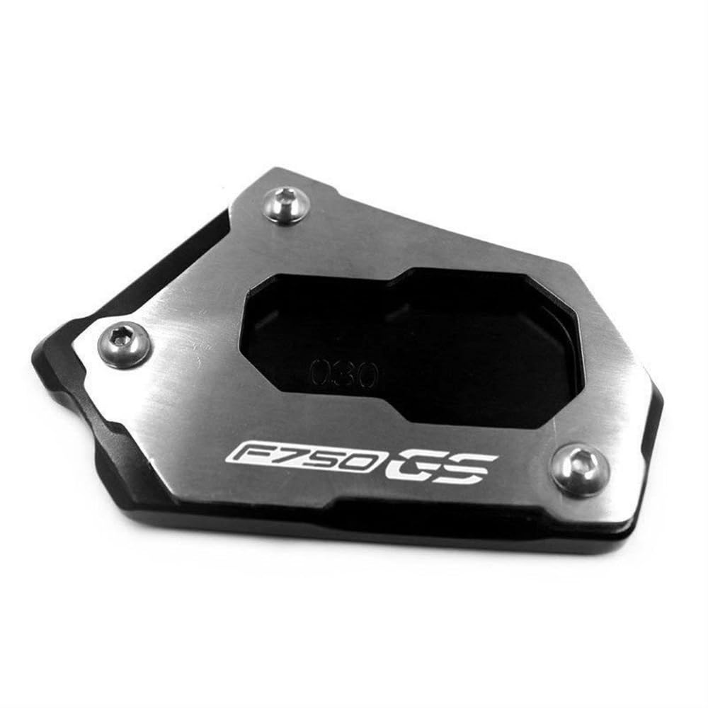 BOEYDSE88 Motorrad-Seitenständerpolster Motorrad CNC Kickstand Fuß Seitenständer Verlängerung Pad Stützplatte Vergrößern Für B&MW F850GS F750GS F850 F750 GS F 750 GS F 850(1) von BOEYDSE88