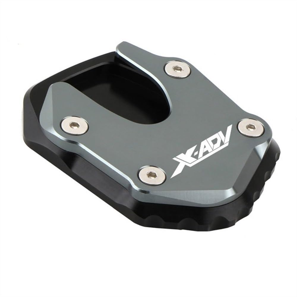 BOEYDSE88 Motorrad-Seitenständerpolster Motorrad CNC Kickstand Seite Stehen Verlängerung Pad Enlarger Unterstützung Platte Für H&ONDA X-ADV 750 Xadv750 2021 2022 2023(46) von BOEYDSE88