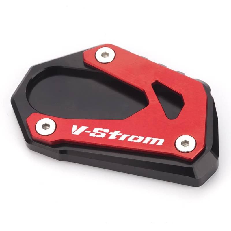 BOEYDSE88 Motorrad-Seitenständerpolster Motorrad Fuß Seite Stehen Enlarger Erweiterung Kickstand Pad Platte Anti-Slip Für Suzuki V-Strom 1000 1050 VSTROM V Strom 1050XT(V-Strom-5) von BOEYDSE88