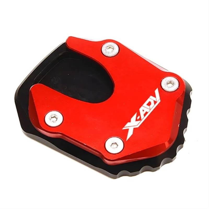 BOEYDSE88 Motorrad-Seitenständerpolster Motorrad Zubehör Für H&ONDA X-ADV 750 2021 2022 2023 CNC Kickstand Pad Fuß Seite Stehen Verlängerung XADV750 XADV 750(10) von BOEYDSE88