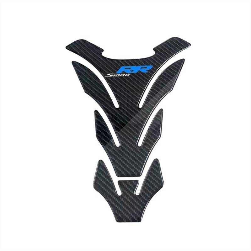 BOEYDSE88 Motorrad-Tankaufkleber 3D Carbon Fiber Motorrad Kraftstoff Tank Pad Abdeckung Schutz Aufkleber Aufkleber Für B&MW S1000RR(7) von BOEYDSE88