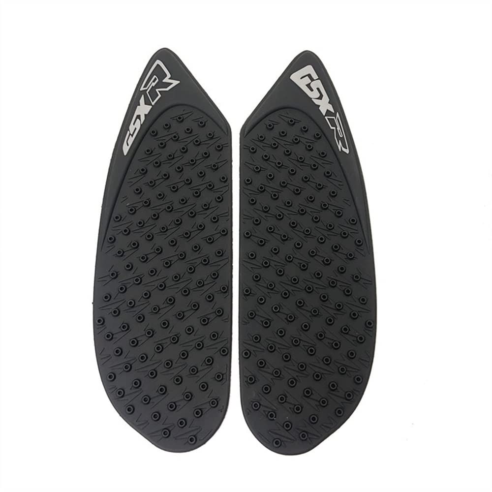 BOEYDSE88 Motorrad-Tankaufkleber Für Suzuki GSX-R 600 GSXR 750 2006 2007 Motorrad Schwarz Transparent Anti Slip Kraftstoff Tank Pads Seite Gas Knie Grip Traktion Pad(3) von BOEYDSE88