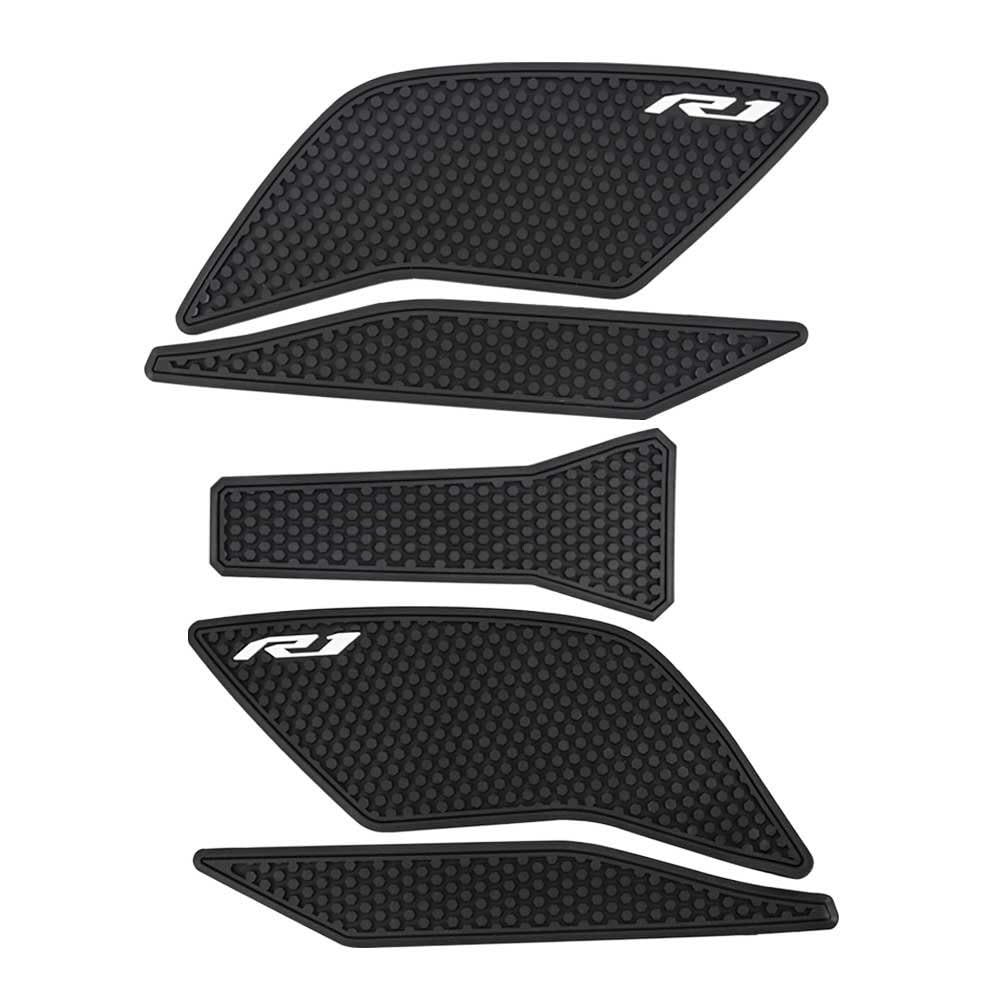 BOEYDSE88 Motorrad-Tankaufkleber Motorrad Seite Kraftstoff Tank Pads Schutz Aufkleber Knie Grip Traktion Pad Für Y&AMAHA YZF R1 R1M YZFR1 YZF-R1 2015-2021(A Set) von BOEYDSE88