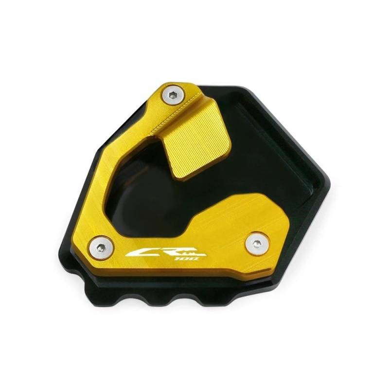 Motorrad Ständerverlängerung Für Africa Twin CRF1000L CRF 1000L CRF 1000 L 2016-2018 Motorrad Kickstand Extension Pad Fuß Seitenständer Vergrößerungsplatte(Gold) von BOEYDSE88