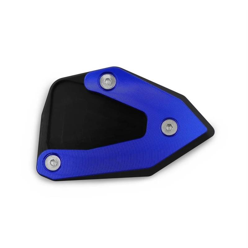 Motorrad Ständerverlängerung Für C600 SPORT C650GT C 650 GT 2012-2023 Motorrad CNC Kickstand Extension Pad Fuß Seitenständer Verlängerungsplatte(Blue no logo) von BOEYDSE88