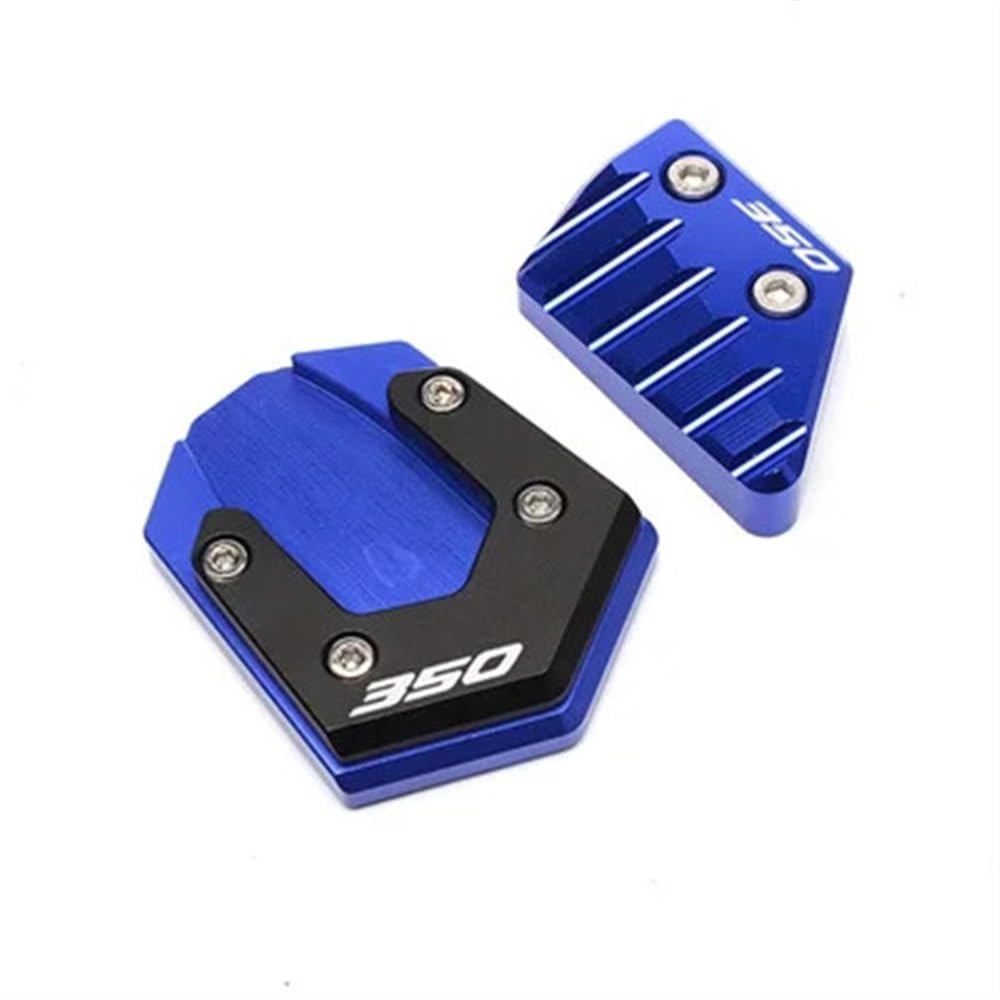 Motorrad Ständerverlängerung Für FORZA 350 FORZA350 NSS350 NSS 350 2018-2022 2021 Motorrad Zubehör Ständer Seite Stehen Verlängerung Enlarger Pad(Blue) von BOEYDSE88