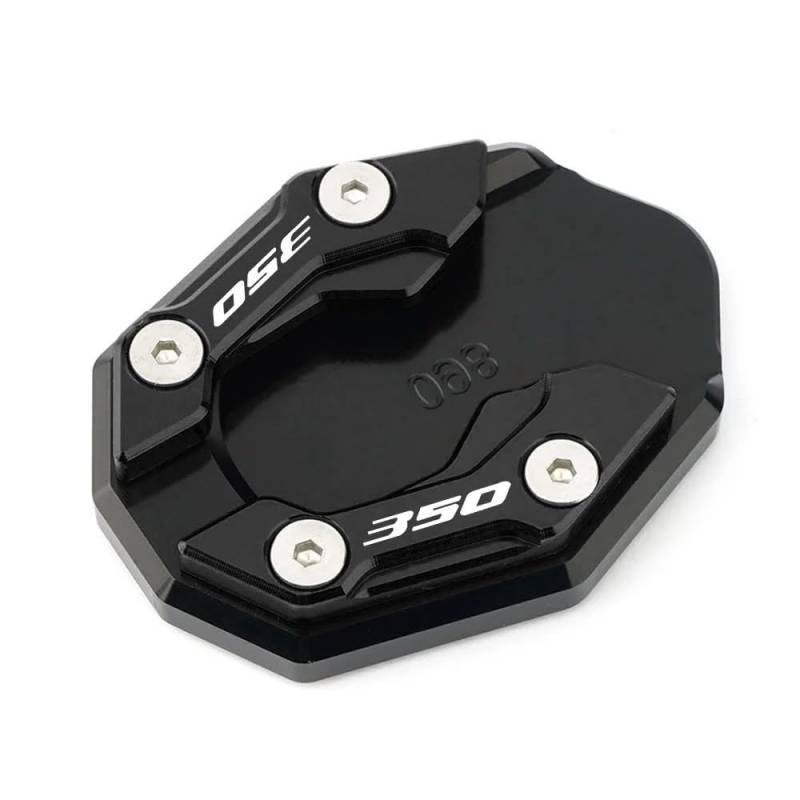 Motorrad Ständerverlängerung Für Fo&rza350 NSS350 ADV350 Fo&rza Nss Adv 350 2023 Motorrad CNC Zubehör Ständer Seite Stehen Verlängerung Pad(350 Black) von BOEYDSE88