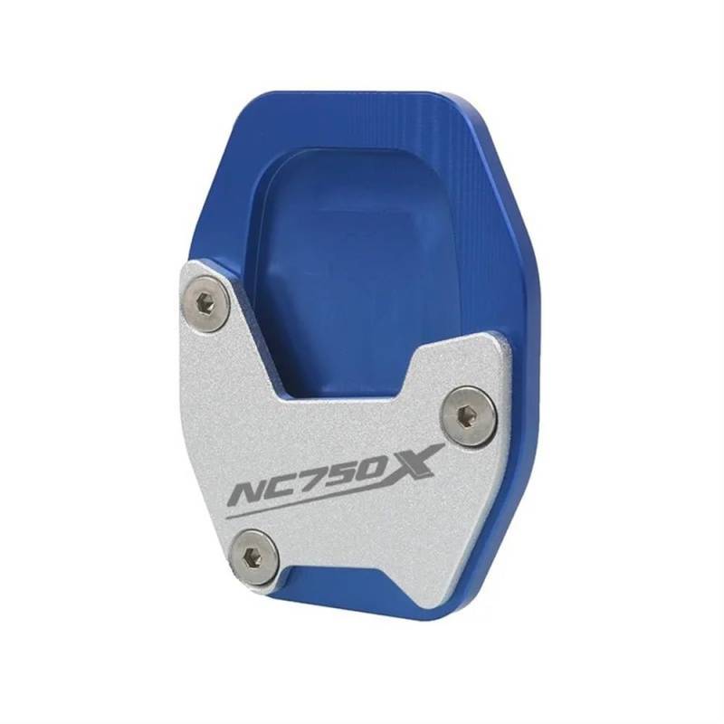 Motorrad Ständerverlängerung Für NC750X NC 750X X-ADV 750 XADV 750 Motorrad CNC Ständer Fuß Seite Stehen Verlängerung Pad Unterstützung Platte Vergrößern Stehen(Blue-NC750X) von BOEYDSE88