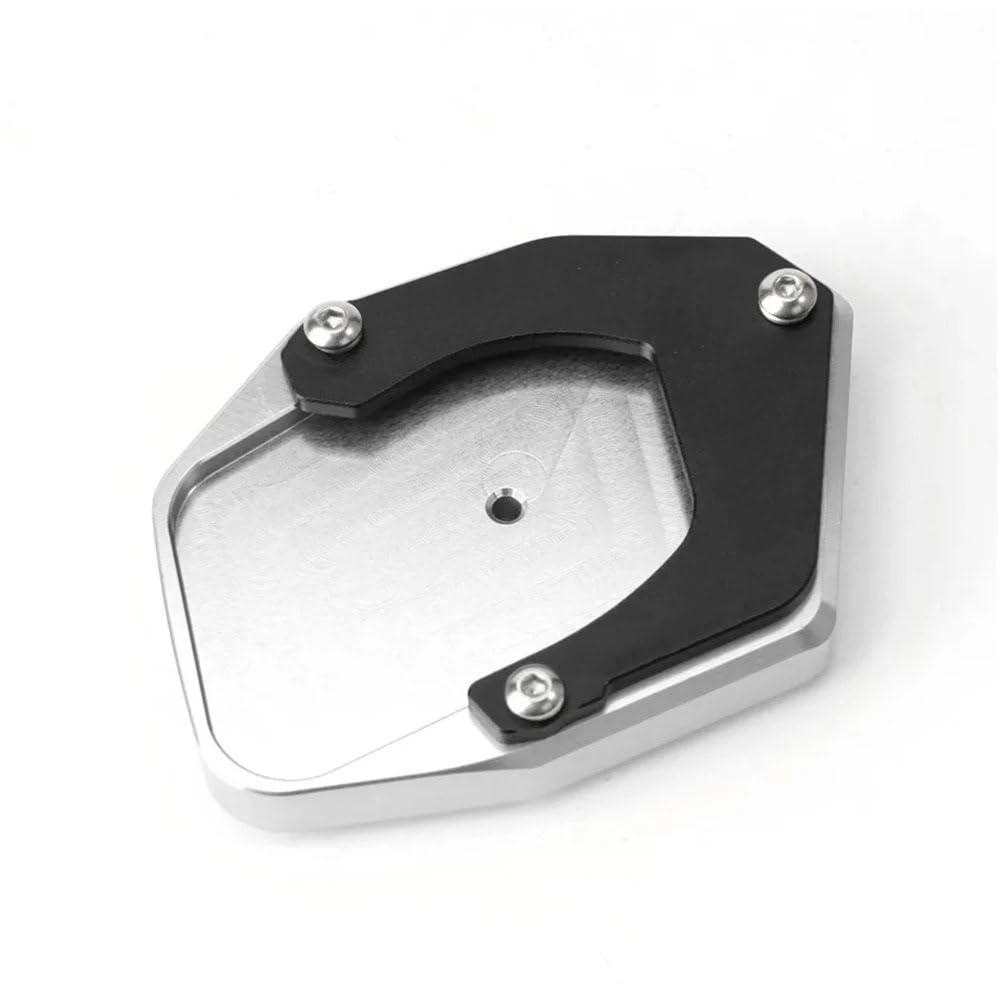 Motorrad Ständerverlängerung Für R1200gs 2007-2011 2012 R 1200 GS Adv Abenteuer 2008-2011 2012 Motorrad Aluminium Seite Stehen Kickstand Vergrößern Unterstützung(Silver) von BOEYDSE88