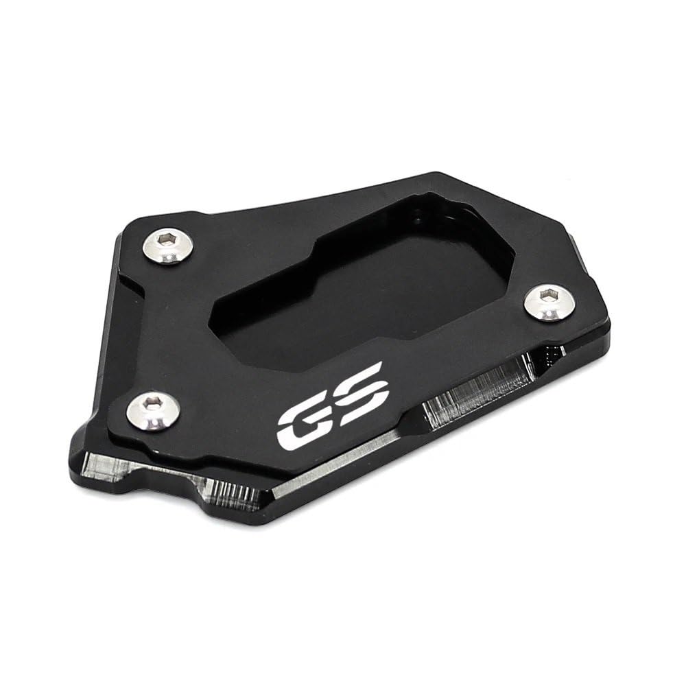 Motorrad Ständerverlängerung Für R1250GS Adventure R 1200 GS LC R1200GS Adv CNC Kickstand Seitenständer Vergroter Plaat Extension Pad R1200GS R1250GS(Black4) von BOEYDSE88