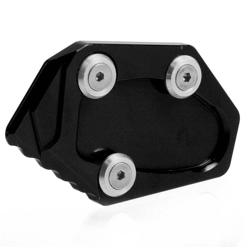 Motorrad Ständerverlängerung Für R25 R3 MT25 MT03 CNC Seitenständer Platte Kickstand Extension Pad Enlarger YZF R3 R25 YZF-R3 YZF-R25 YZFR3 2014 2015 2016(Black) von BOEYDSE88